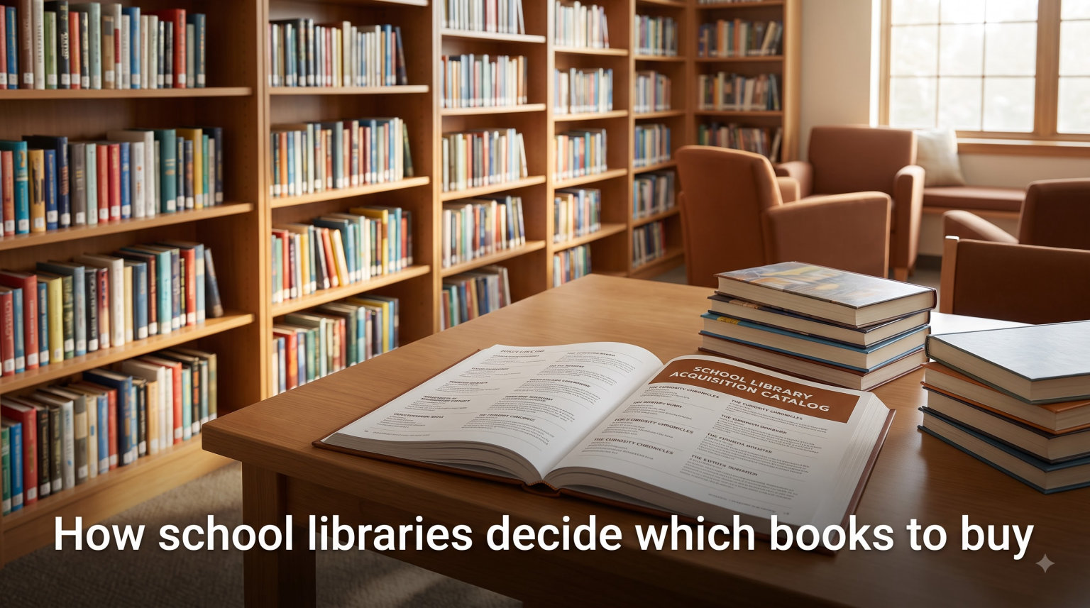 How school libraries decide which books to buy