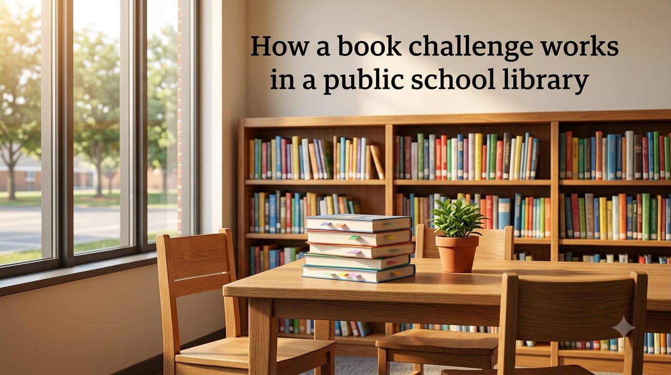 How a book challenge works in a public school library