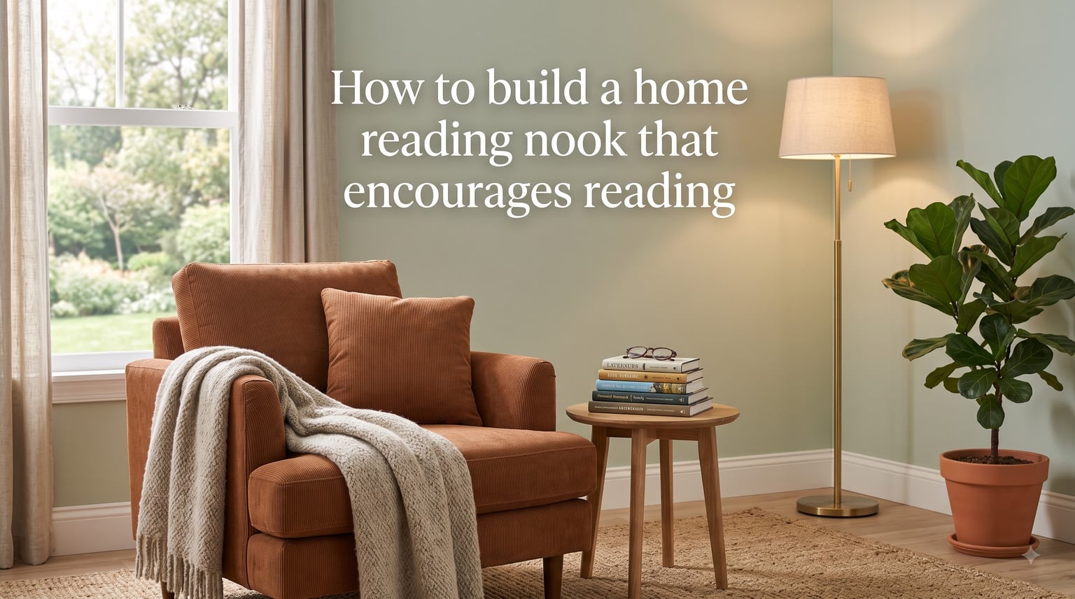 How to build a home reading nook that encourages reading
