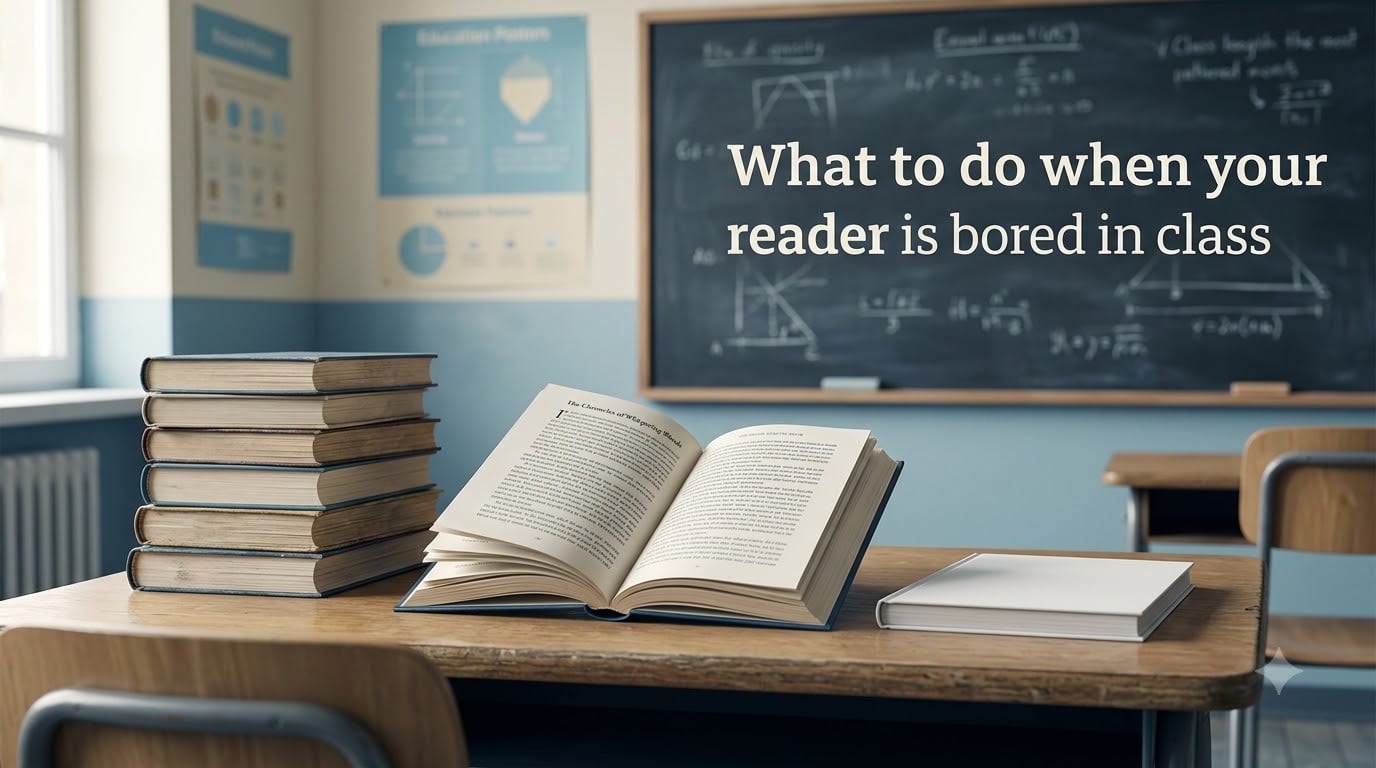 What to do when your gifted reader is bored in class