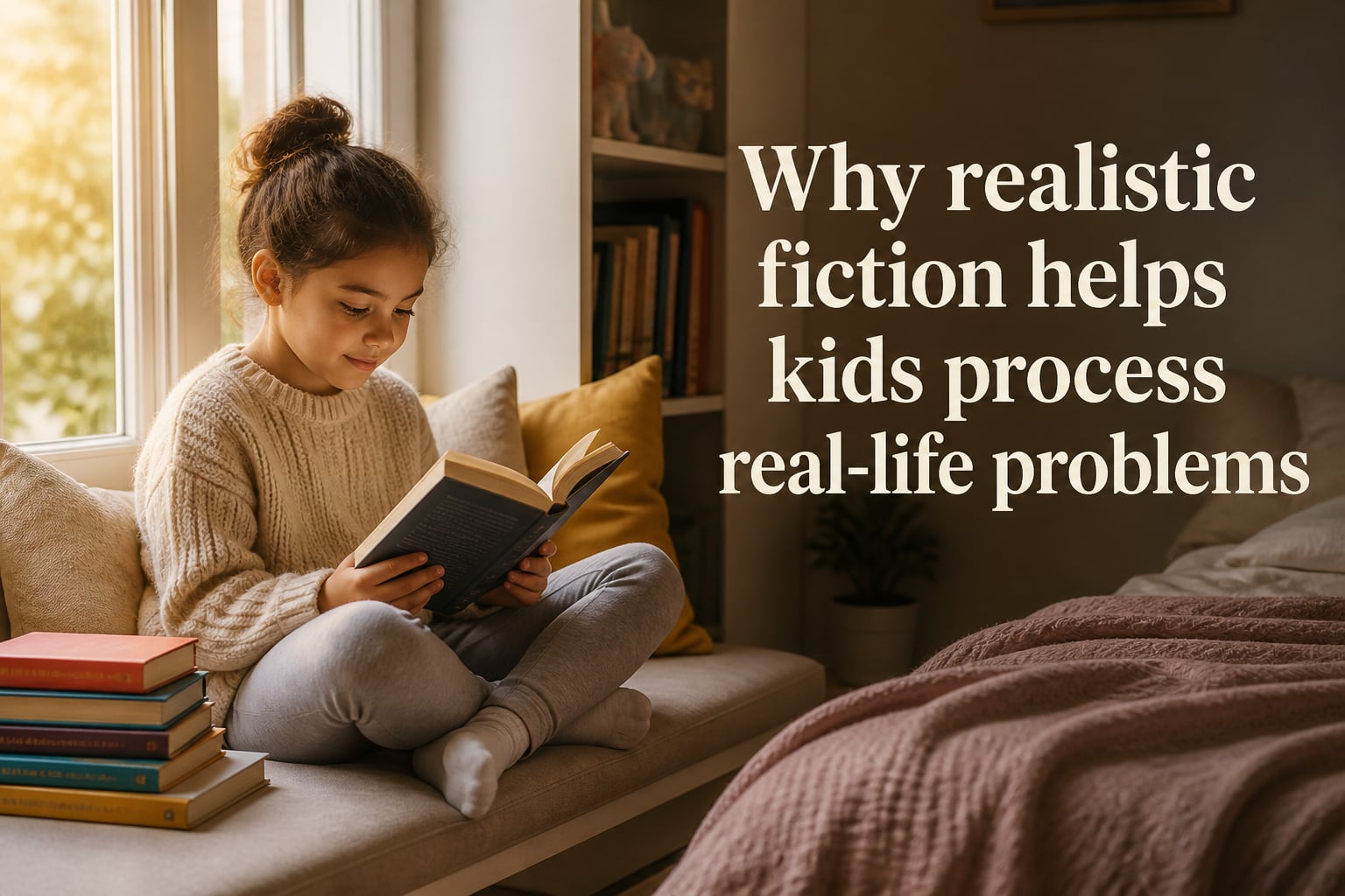 Why realistic fiction helps kids process real-life problems