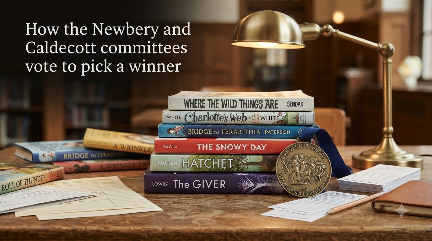 How the Newbery and Caldecott committees vote to pick a winner