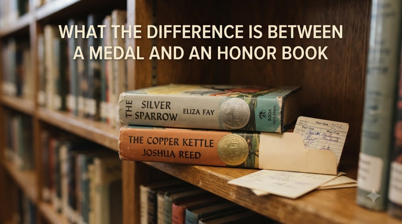 What the difference is between a Medal and an Honor book