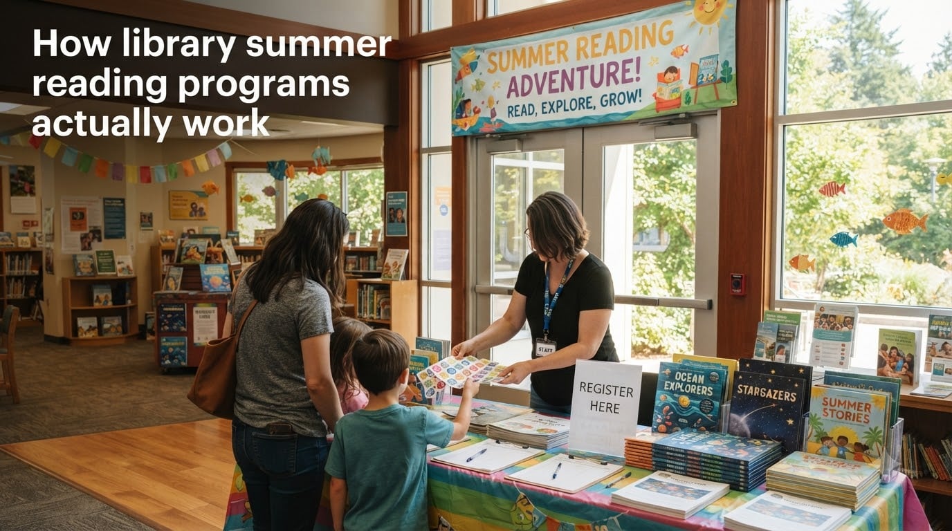 How library summer reading programs actually work