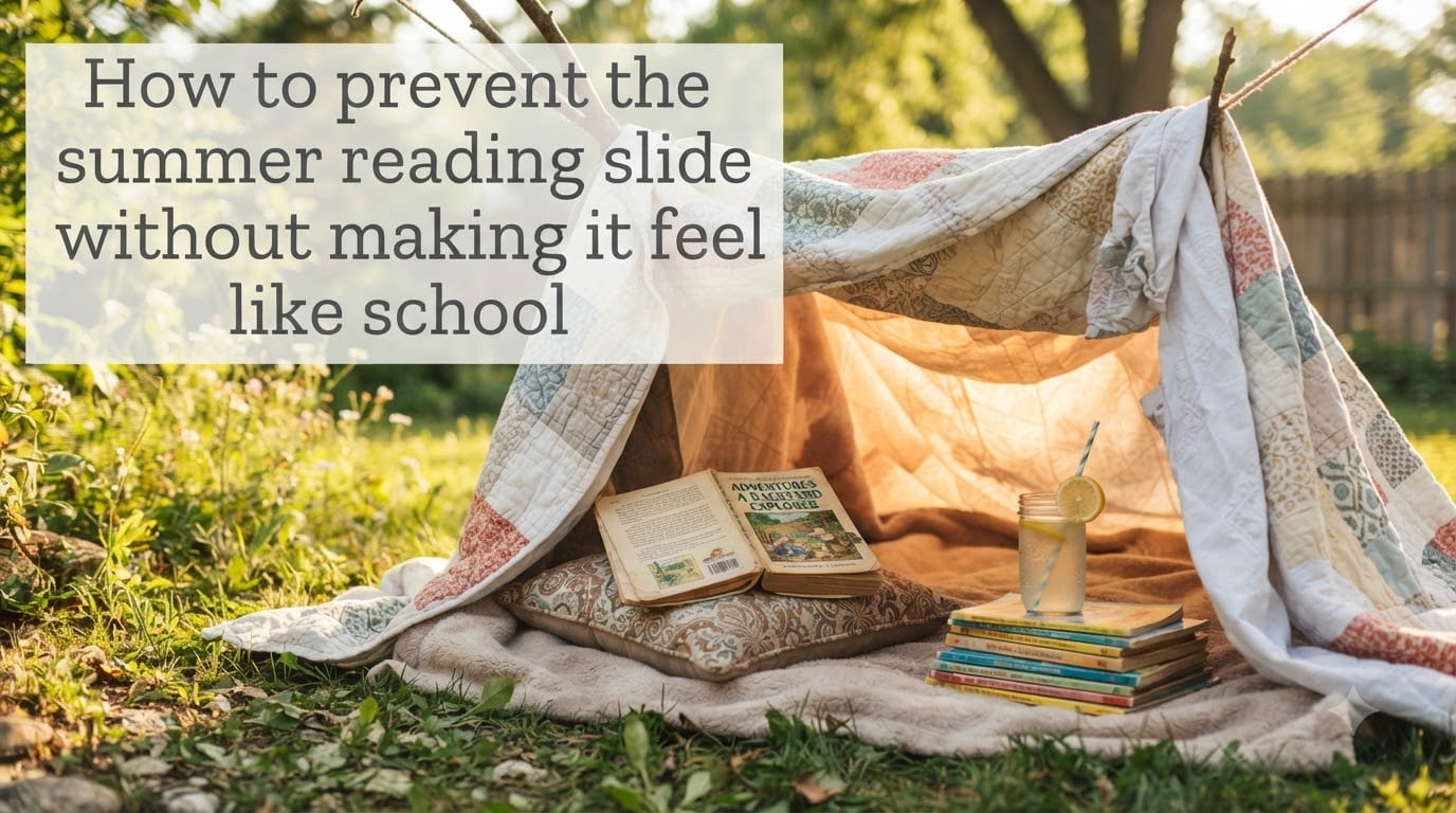 How to prevent the summer reading slide without making it feel like school