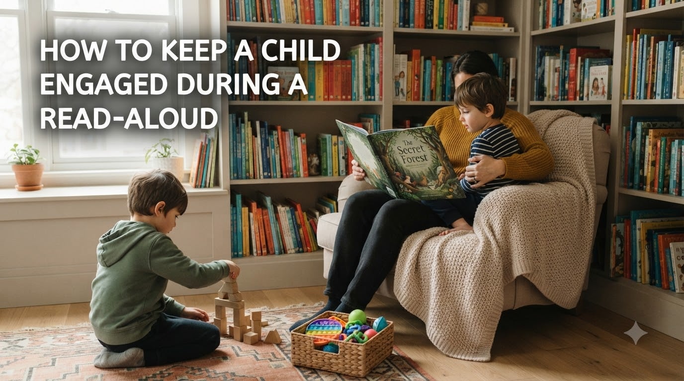 How to keep a child engaged during a read-aloud