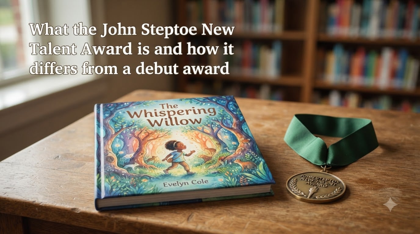 What the John Steptoe New Talent Award is and how it differs from a debut award