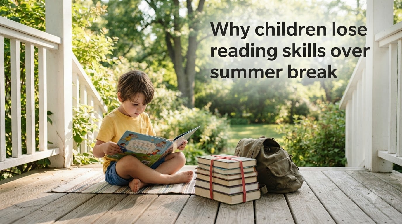 Why children lose reading skills over summer break