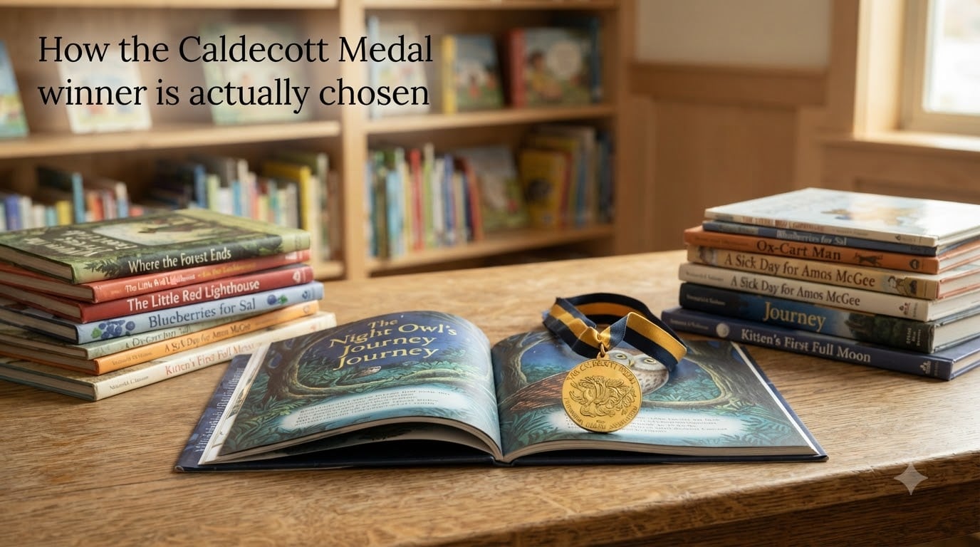 How the Caldecott Medal winner is actually chosen