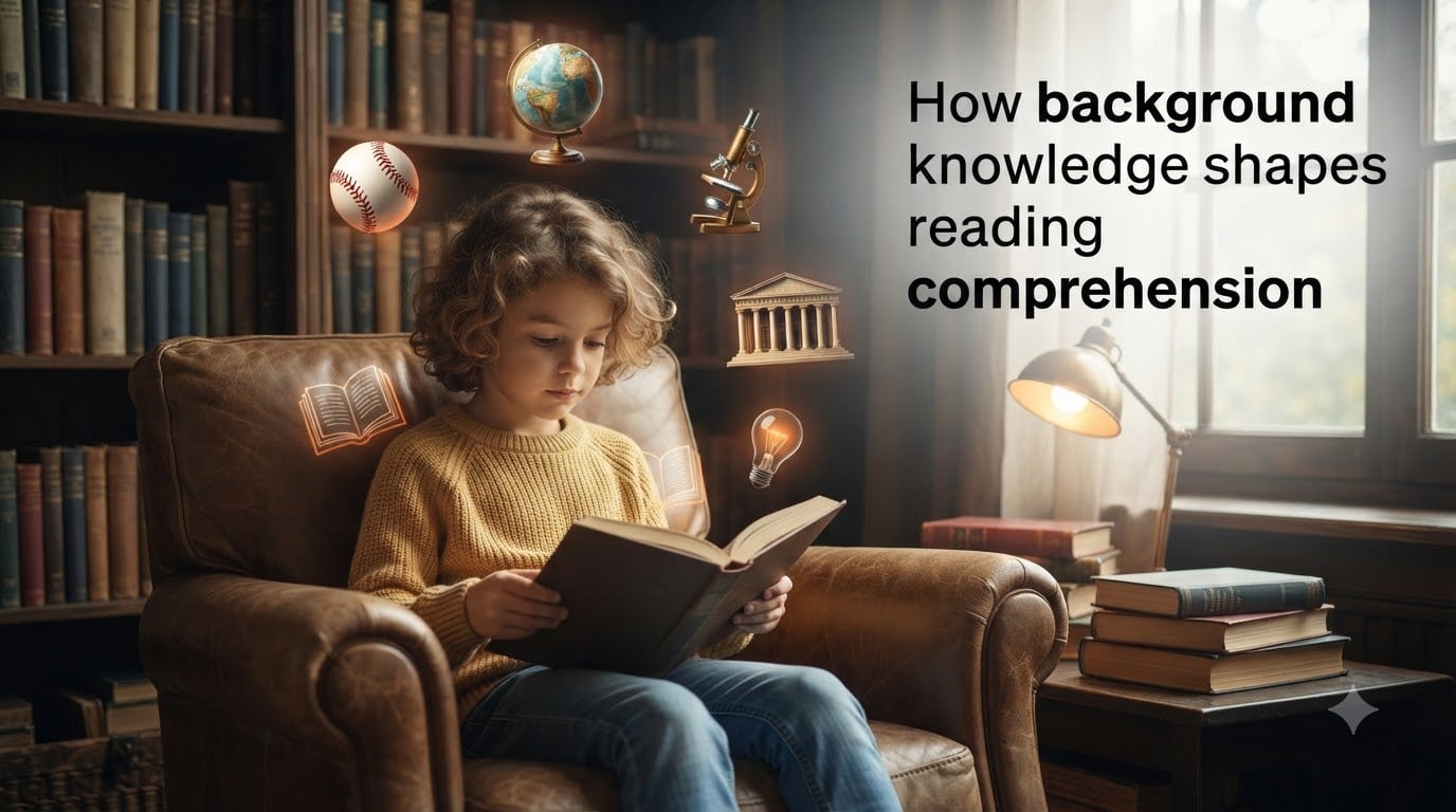 How background knowledge shapes reading comprehension