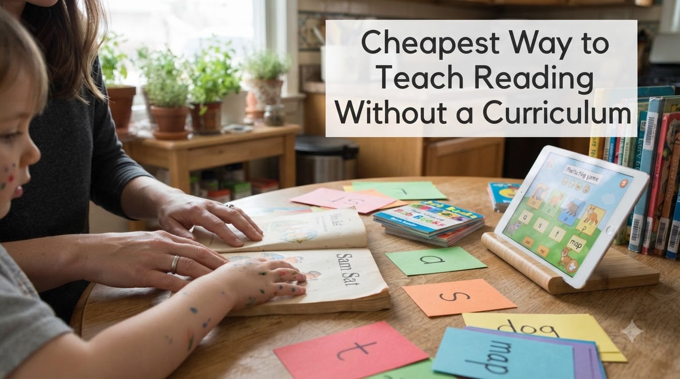 Cheapest Way to Teach Reading Without a Curriculum