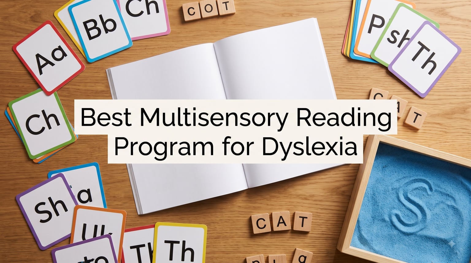 Best Multisensory Reading Program for Dyslexia