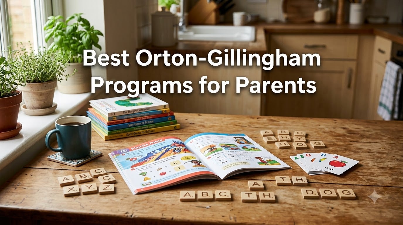 Best Orton-Gillingham Programs for Parents