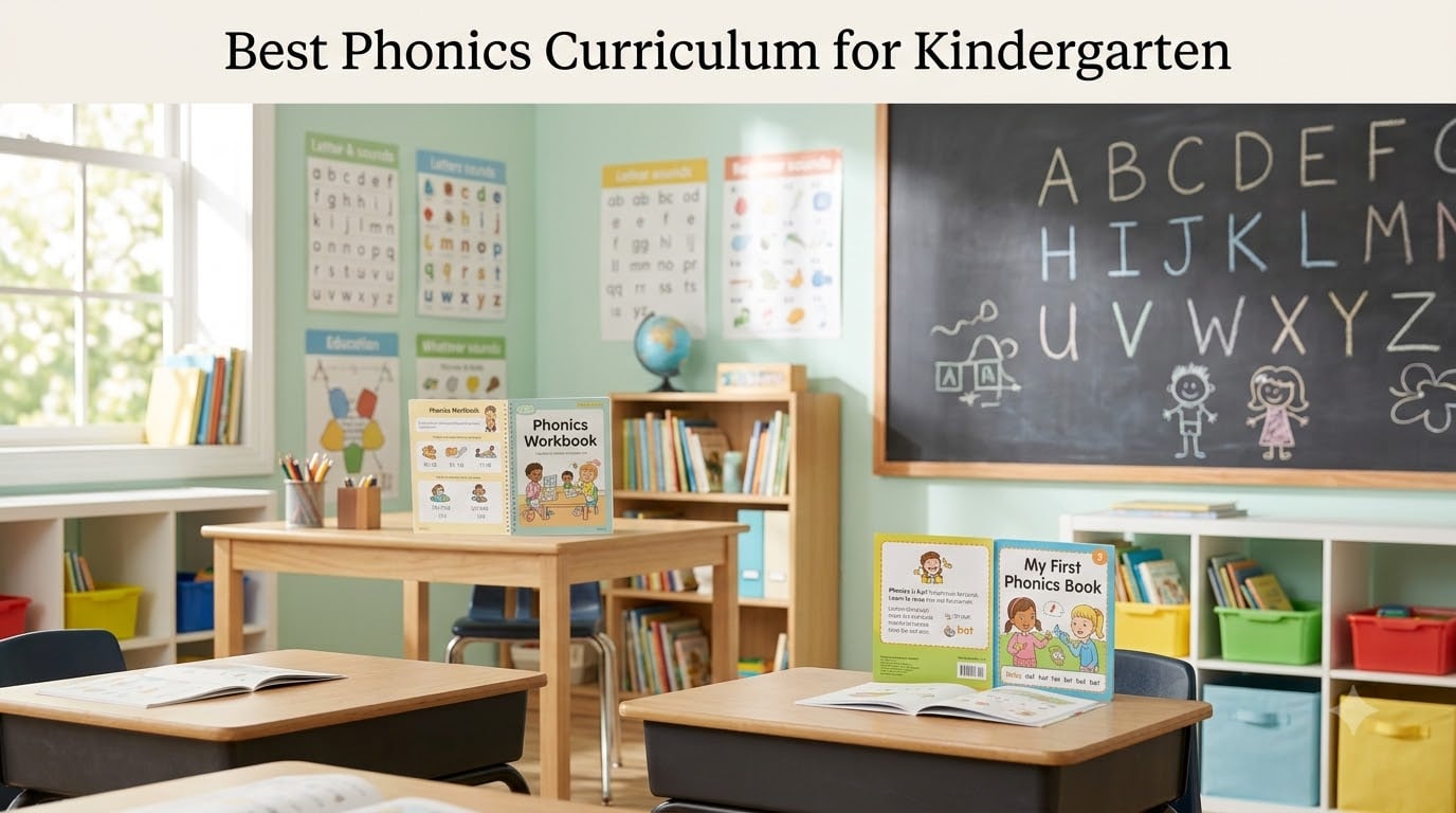 Best Phonics Curriculum for Kindergarten