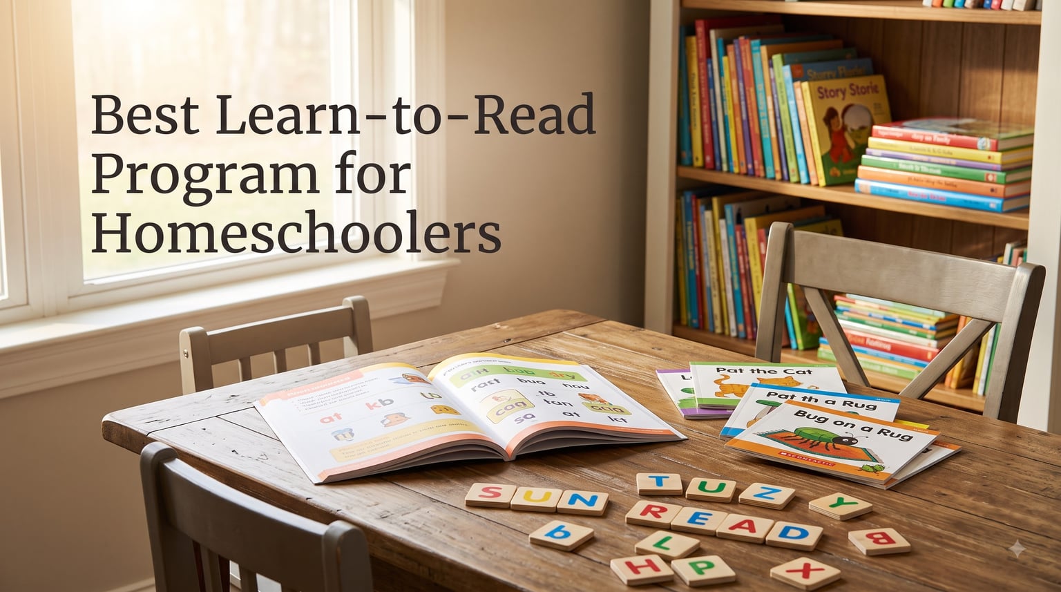Best Learn-to-Read Program for Homeschoolers