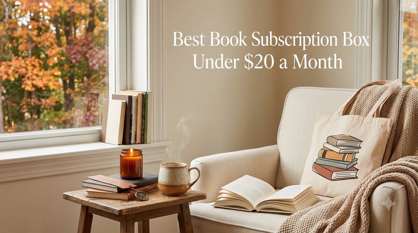 Best Book Subscription Box Under $20 a Month