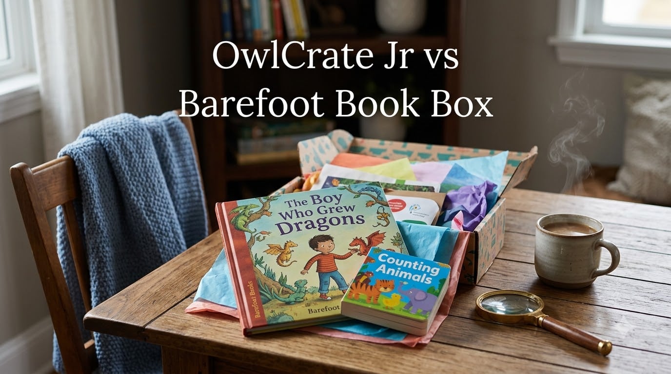 OwlCrate Jr vs Barefoot Book Box