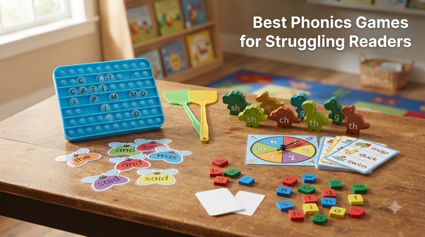 Best Phonics Games for Struggling Readers