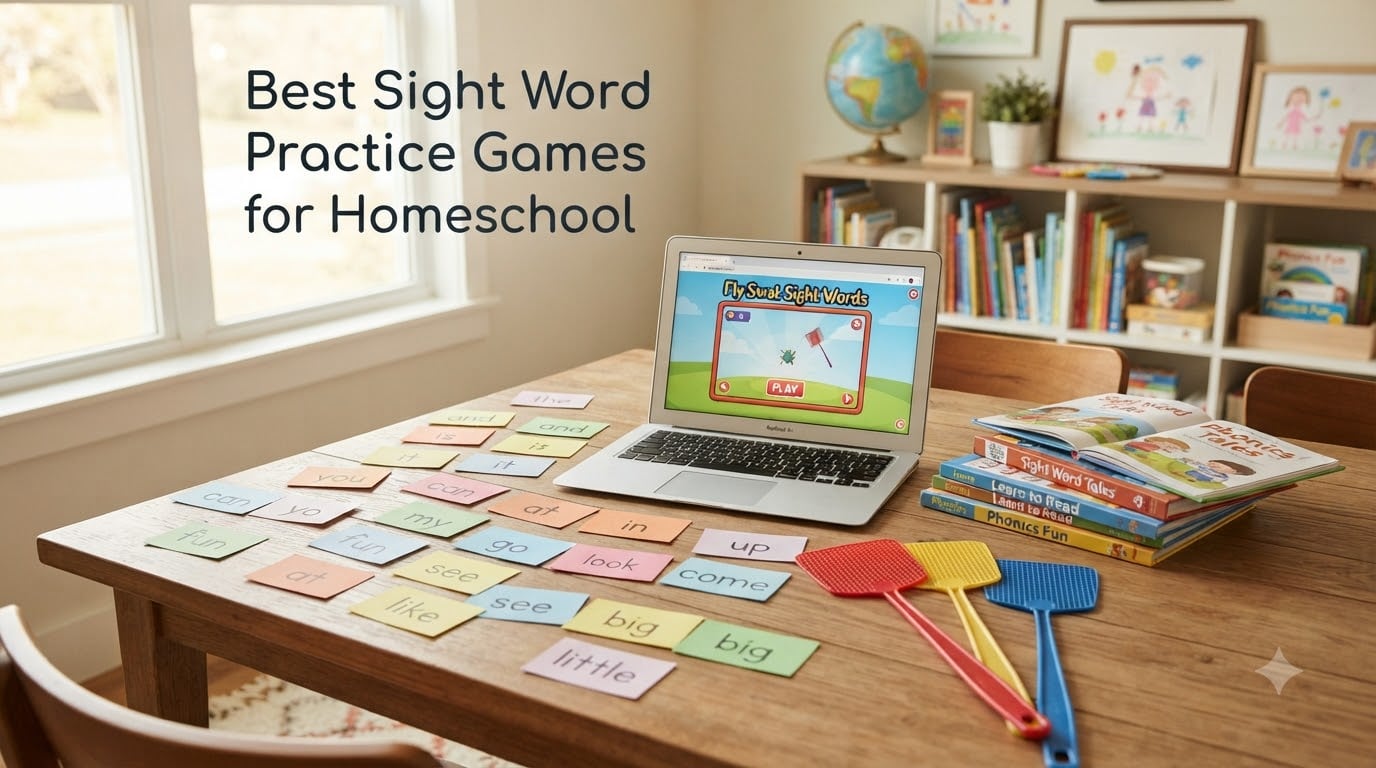 Best Sight Word Practice Games for Homeschool