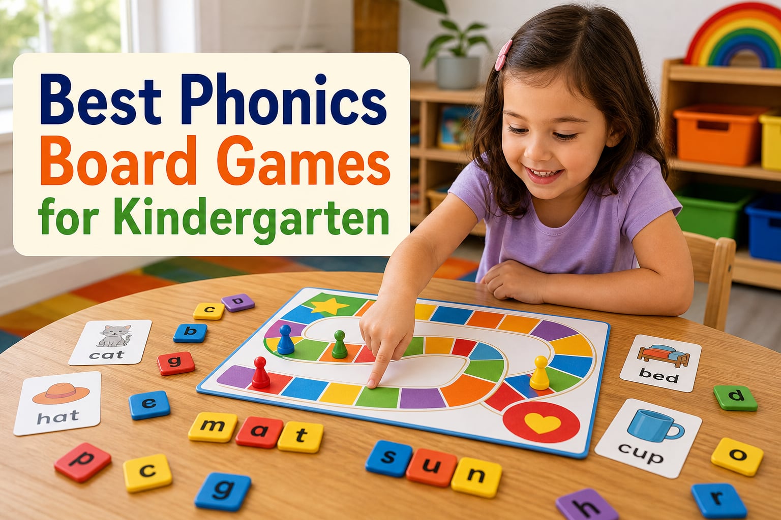 Best Phonics Board Games for Kindergarten