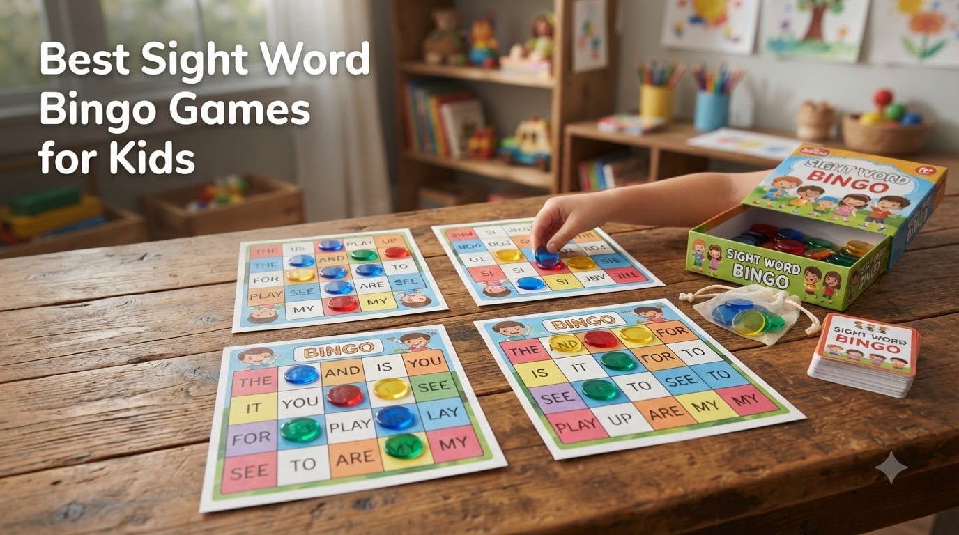 Best Sight Word Bingo Games for Kids