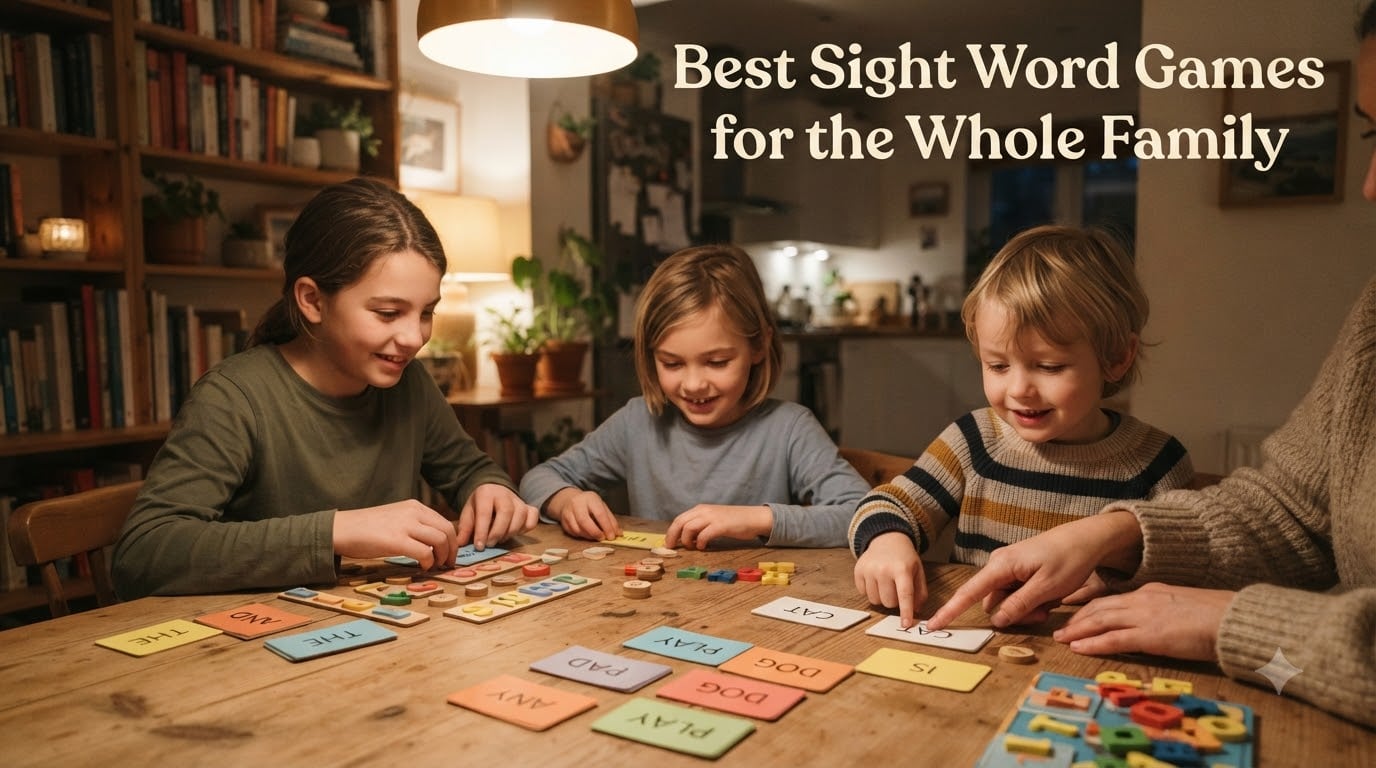 Best Sight Word Games for the Whole Family