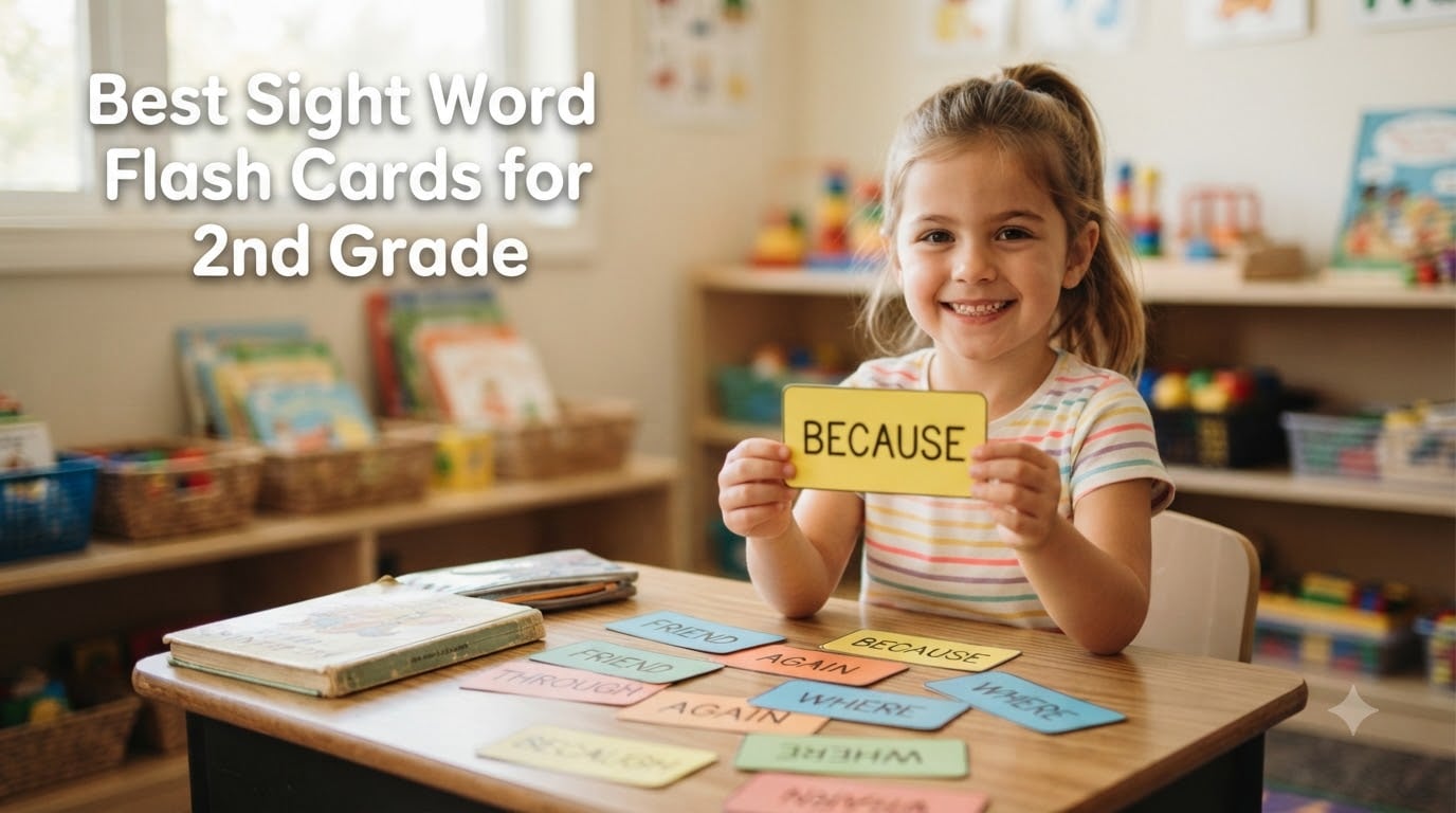 Best Sight Word Flash Cards for 2nd Grade
