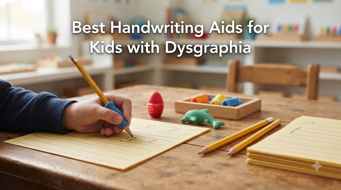 Best Handwriting Aids for Kids with Dysgraphia
