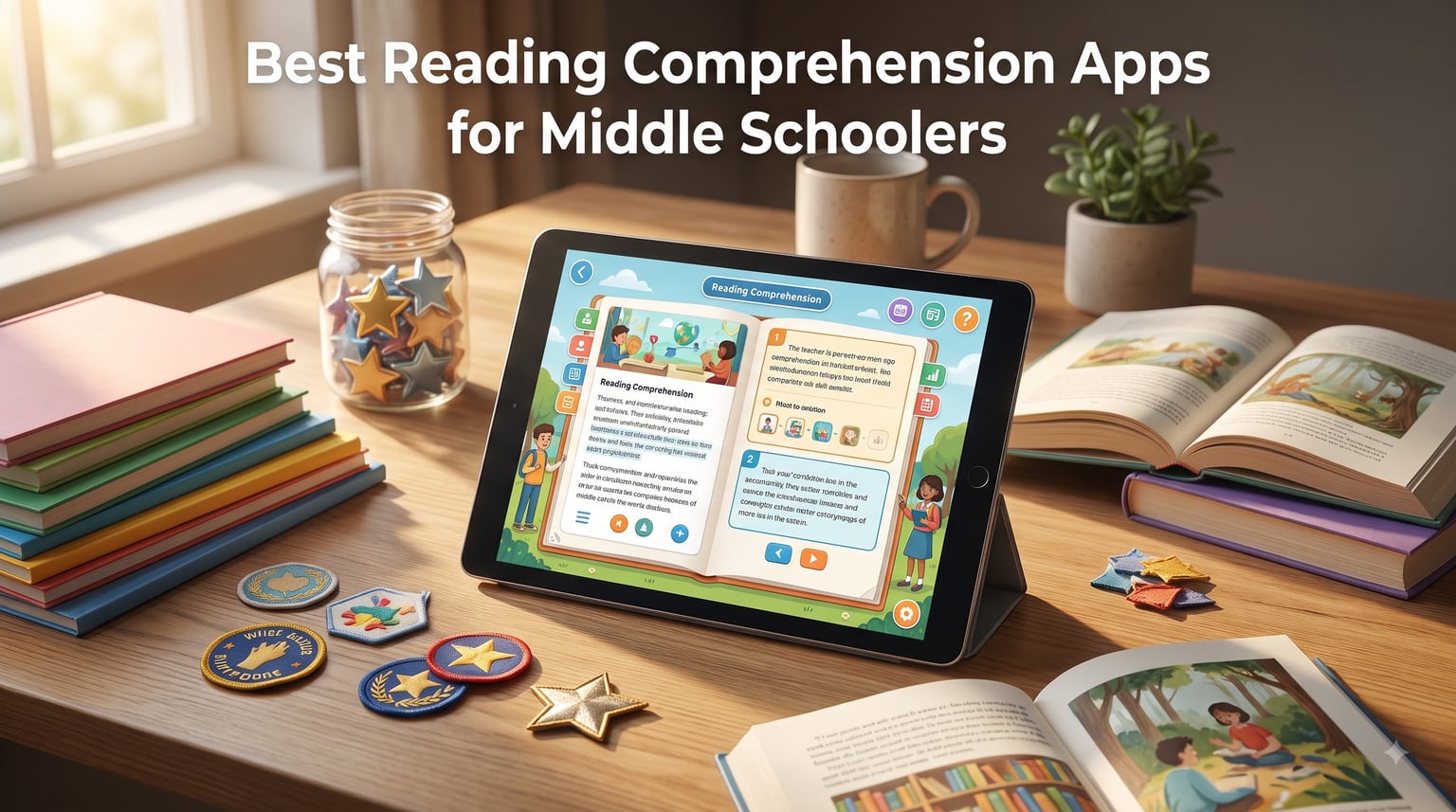 Best Reading Comprehension Apps for Middle Schoolers
