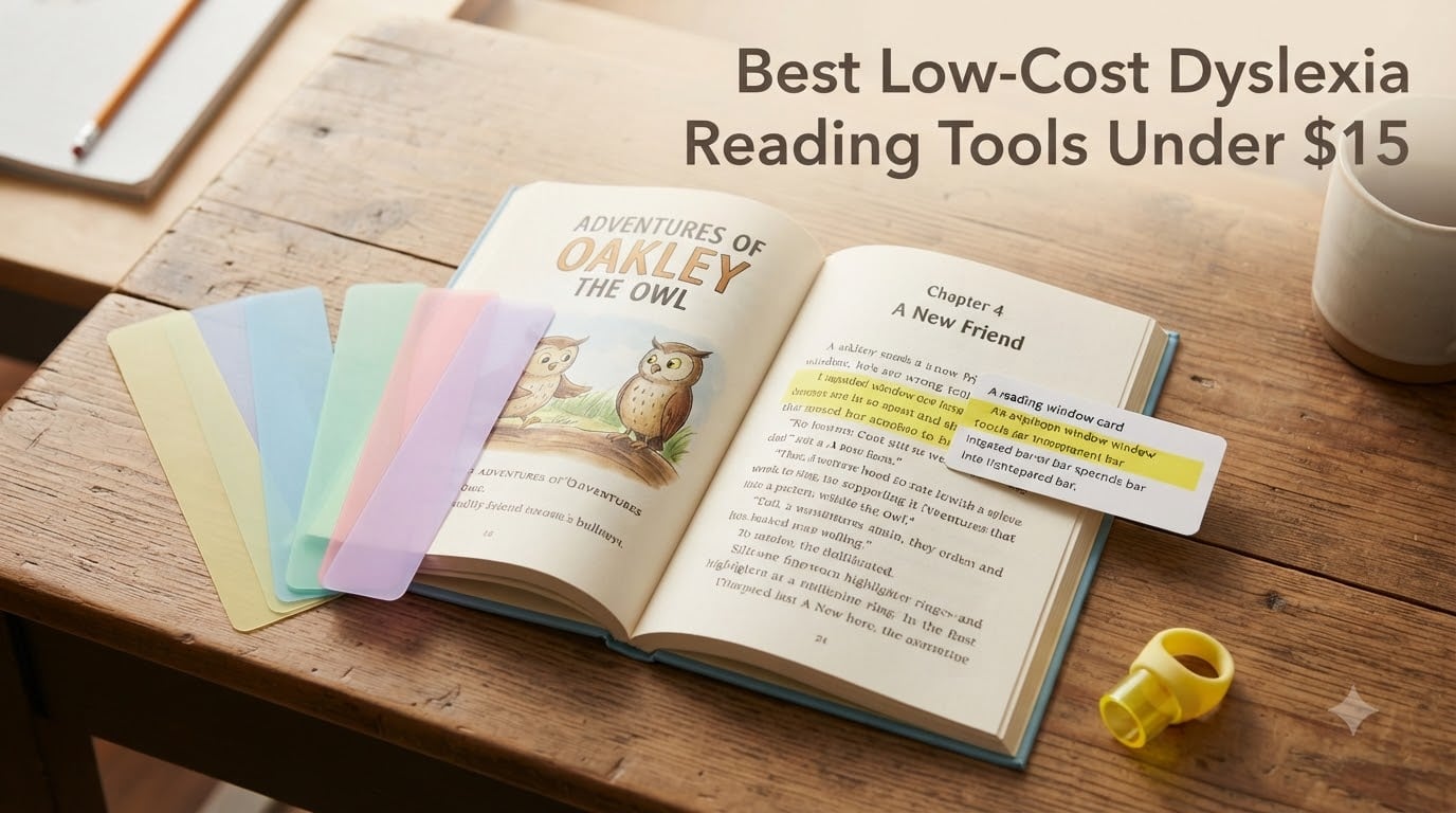 Best Low-Cost Dyslexia Reading Tools Under $15