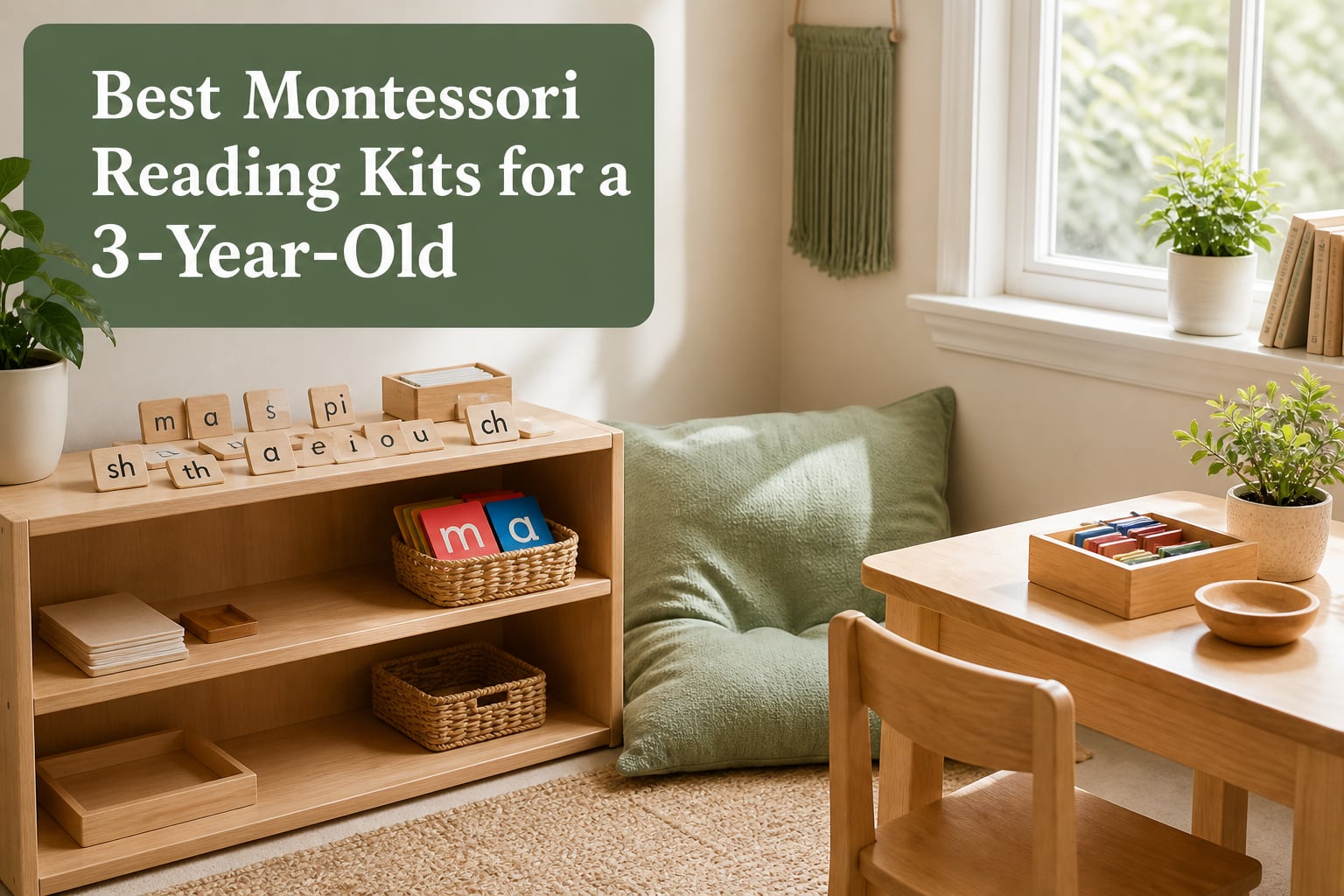 Best Montessori Reading Kits for a 3-Year-Old