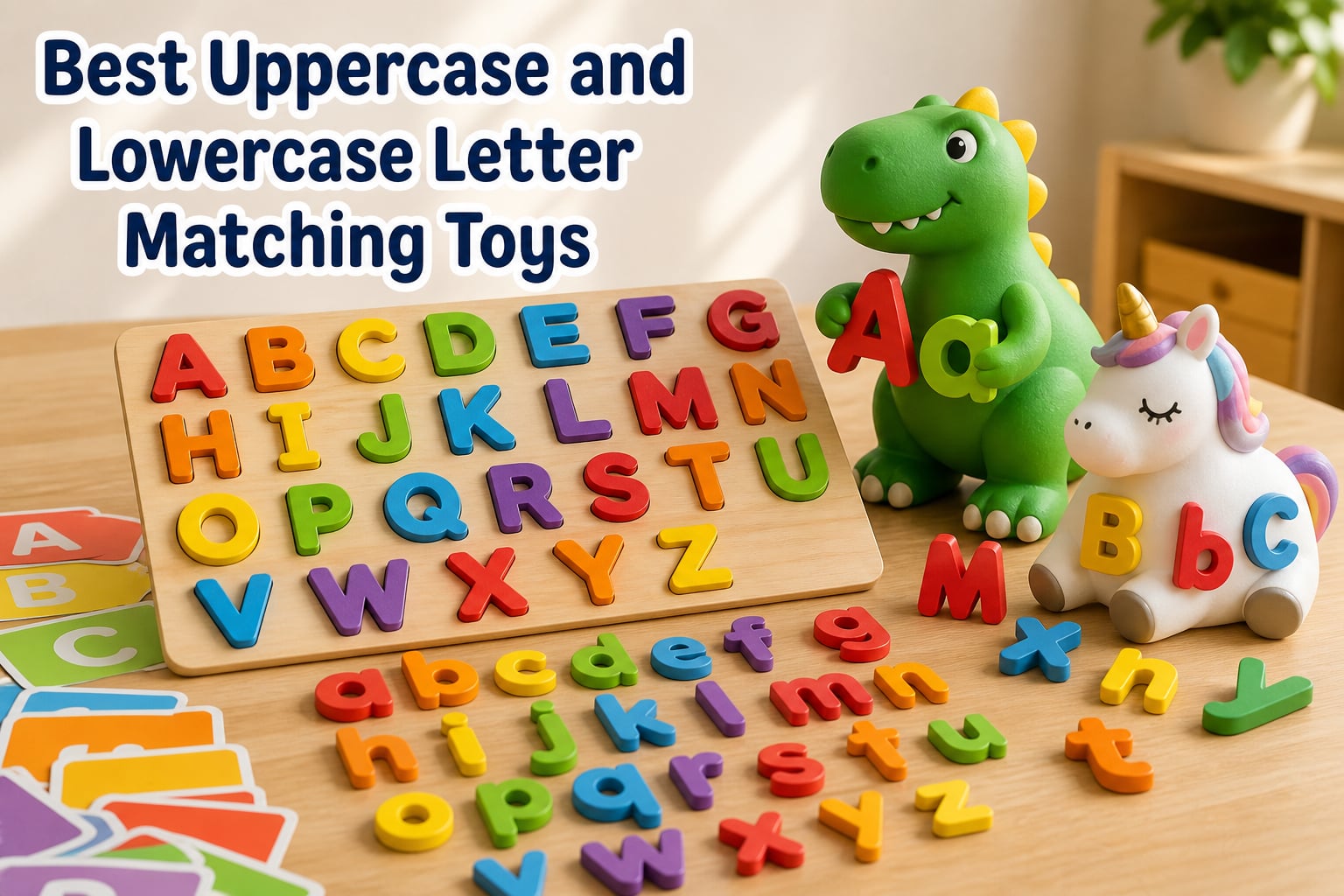 Best Uppercase and Lowercase Letter Matching Toys