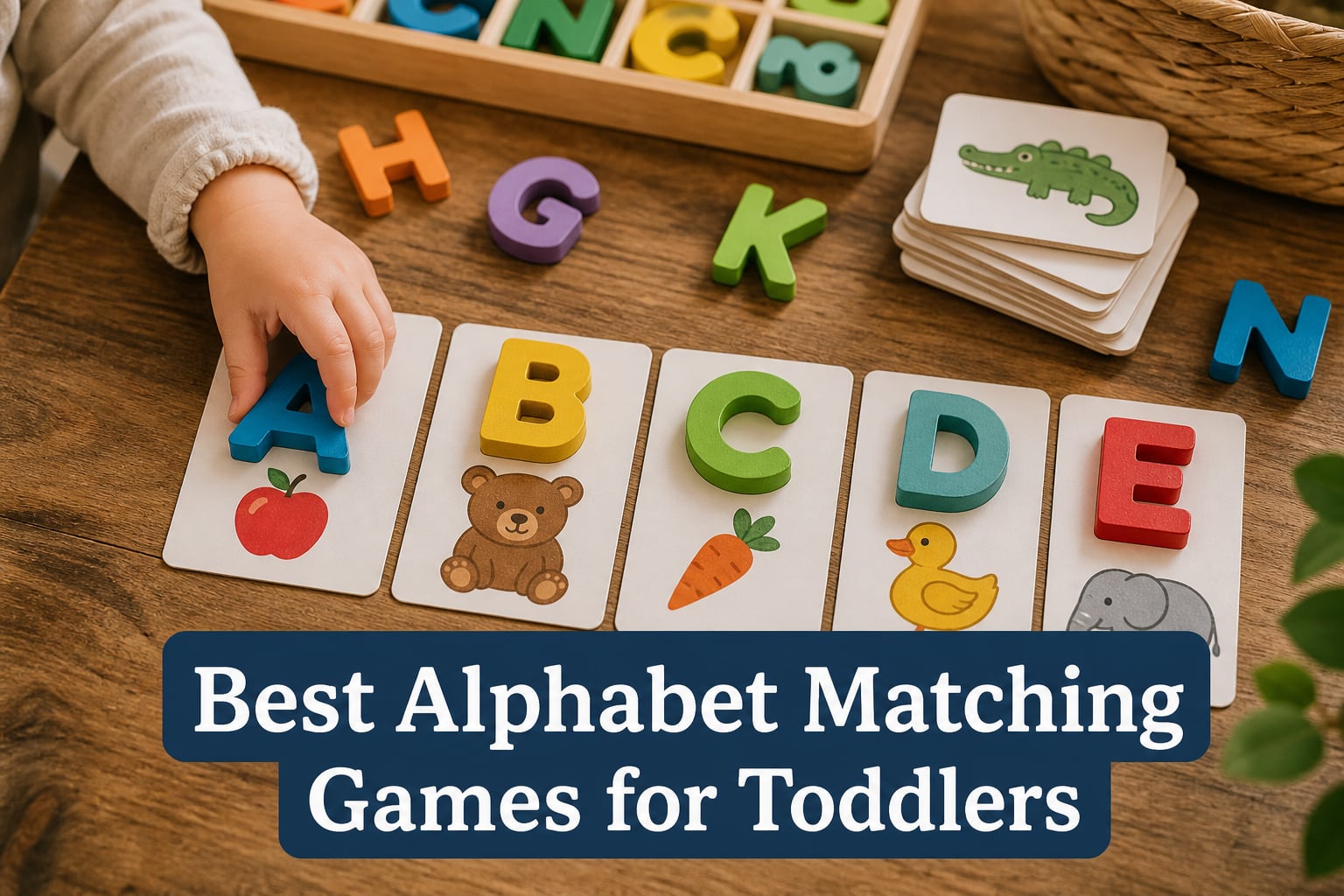 Best Alphabet Matching Games for Toddlers