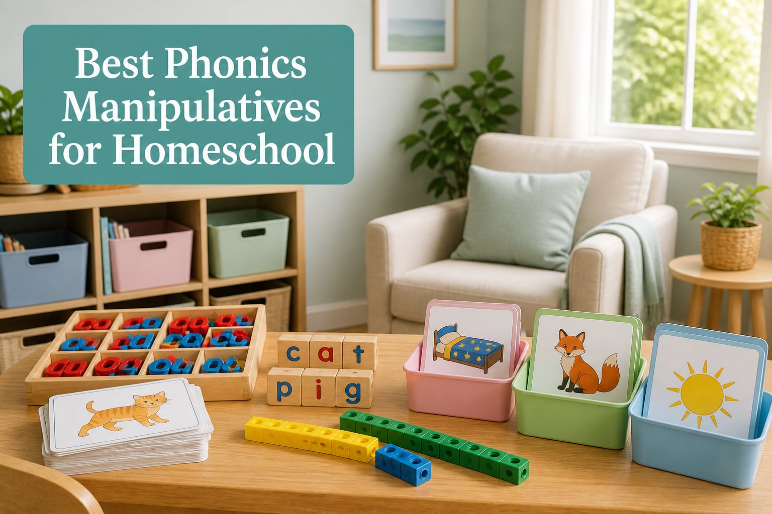 Best Phonics Manipulatives for Homeschool