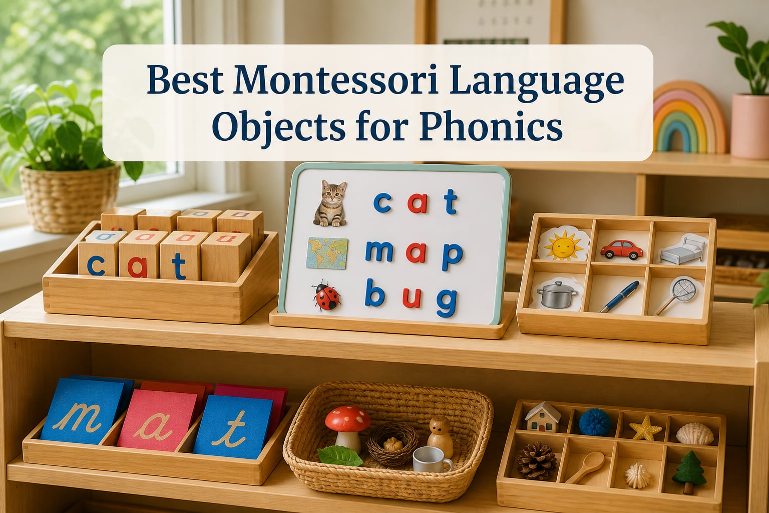 Best Montessori Language Objects for Phonics