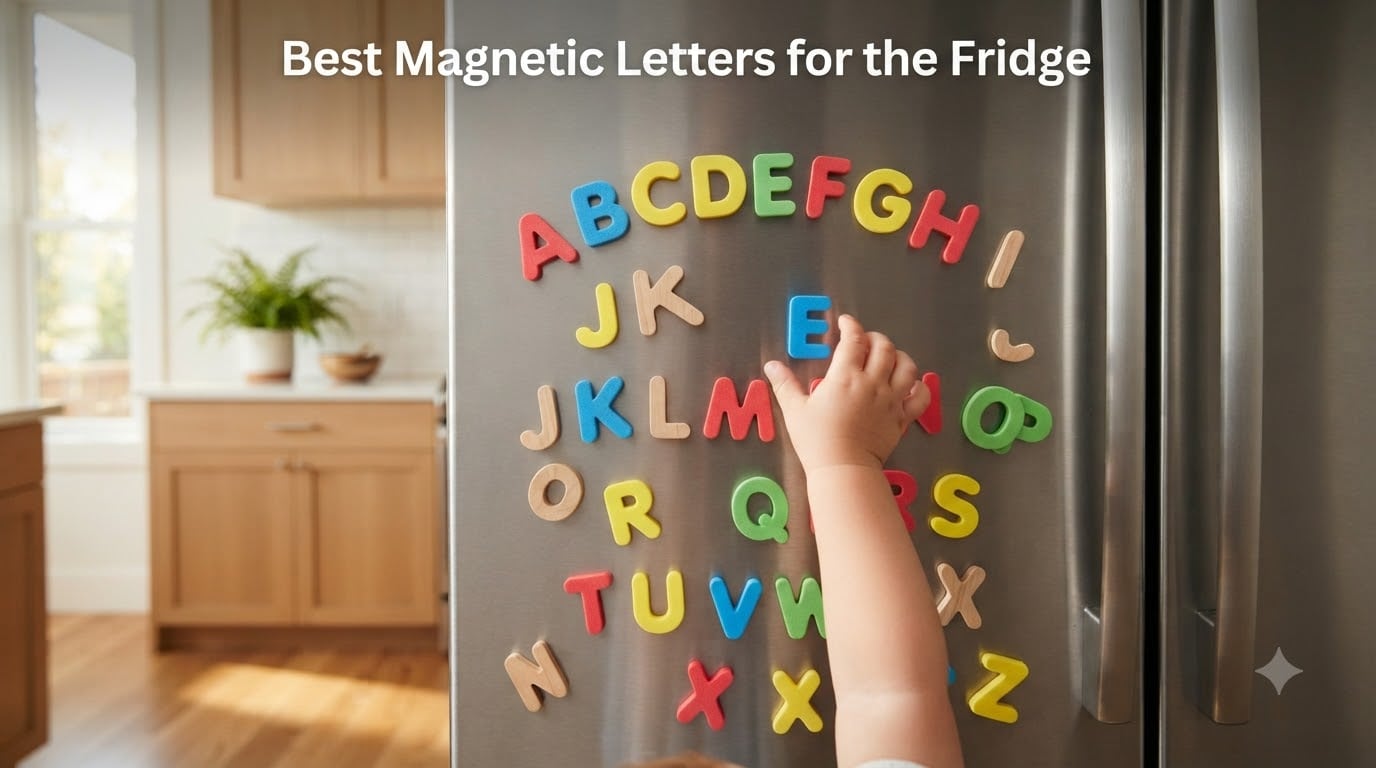Best Magnetic Letters for the Fridge