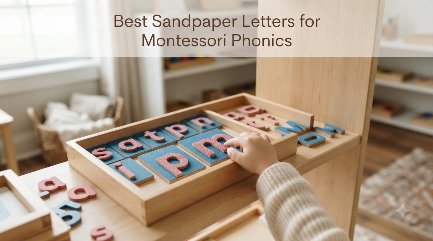 Best Sandpaper Letters for Montessori Phonics