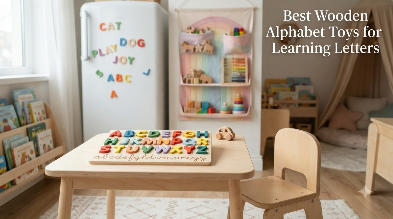 Best Wooden Alphabet Toys for Learning Letters
