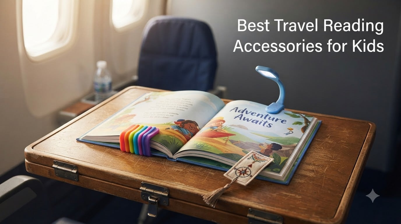 Best Travel Reading Accessories for Kids