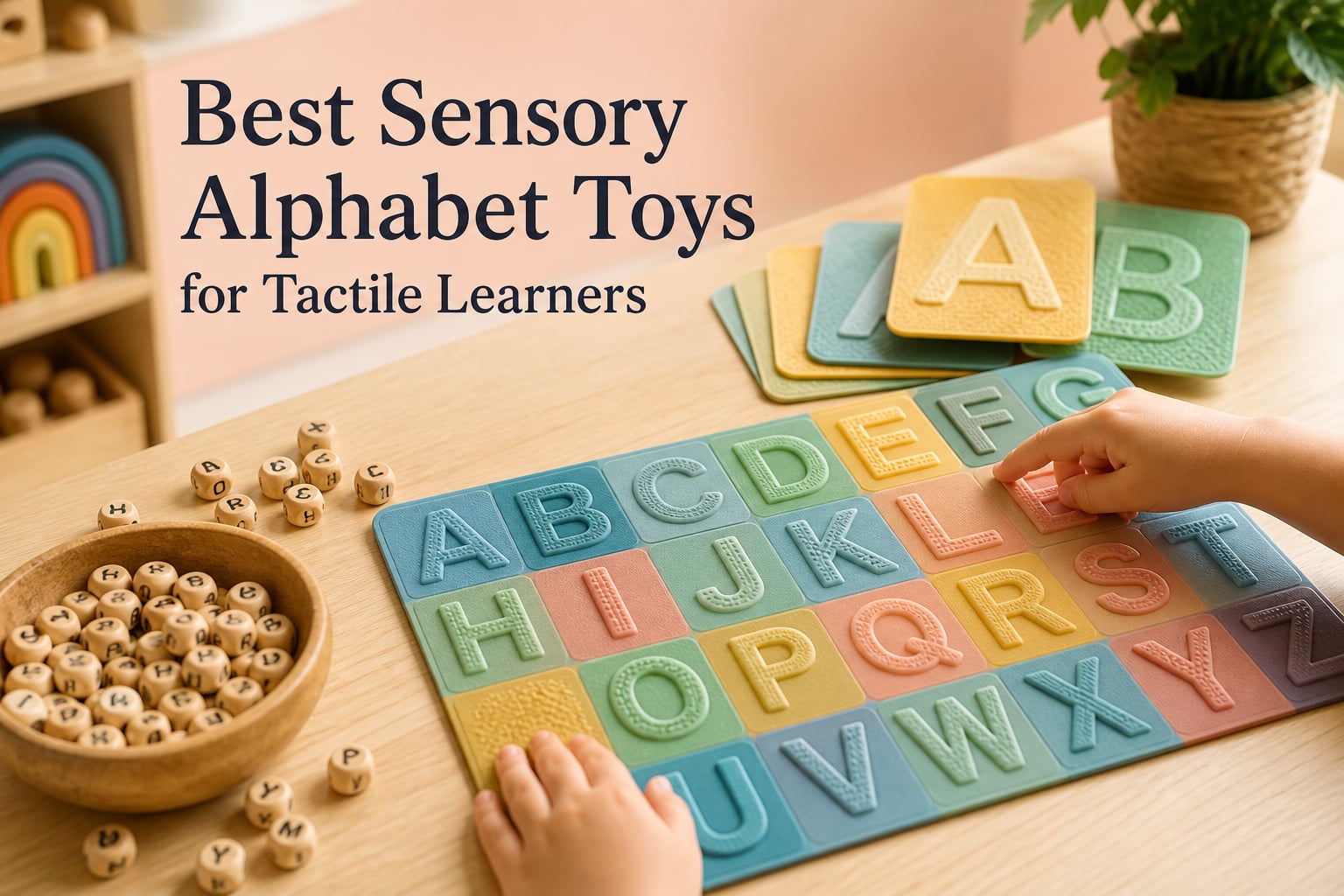 Best Sensory Alphabet Toys for Tactile Learners