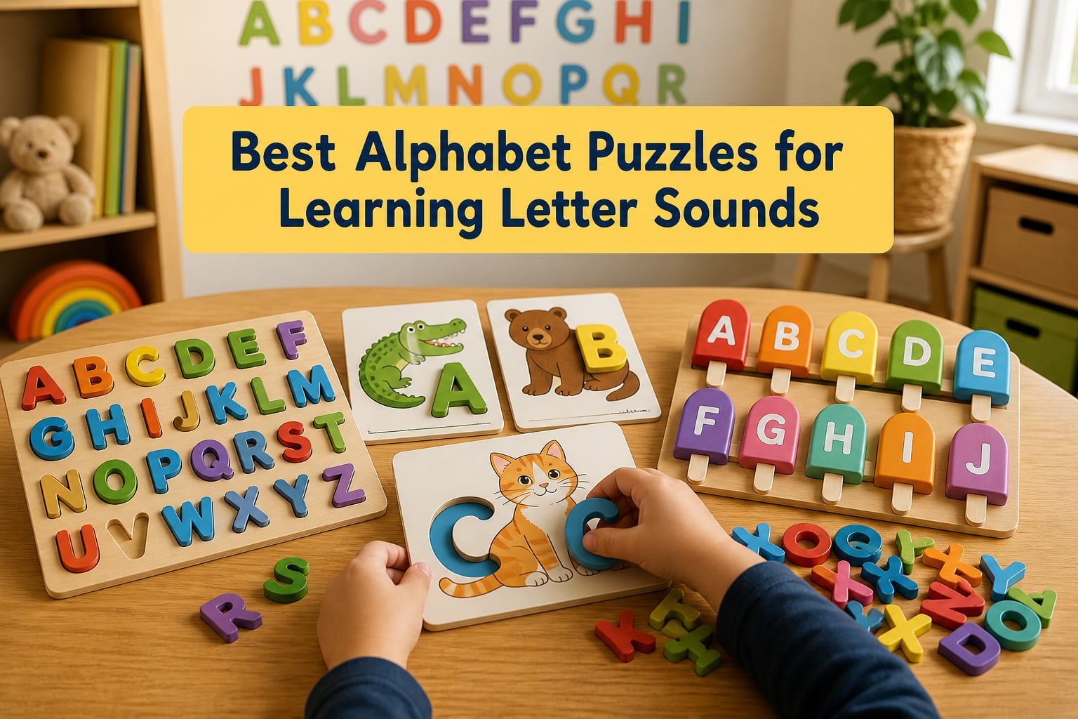 Best Alphabet Puzzles for Learning Letter Sounds