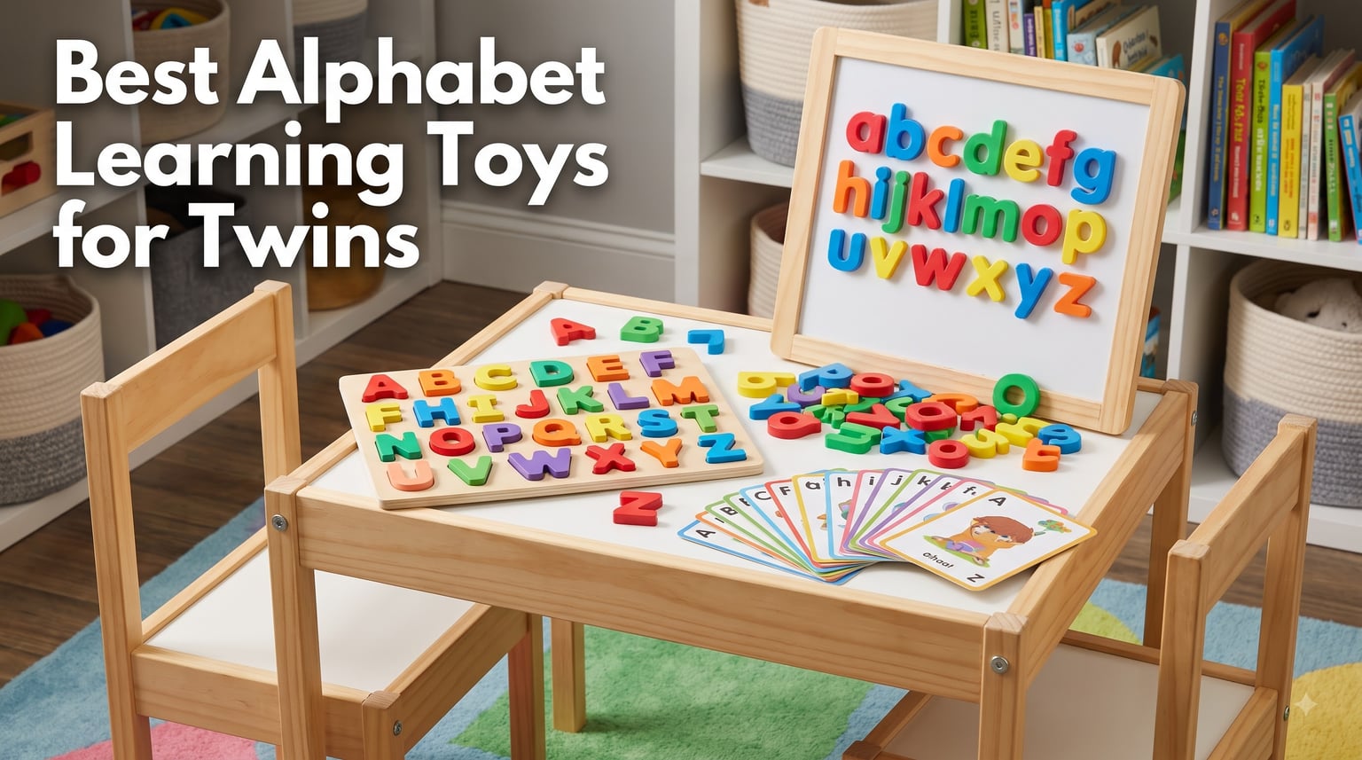 Best Alphabet Learning Toys for Twins