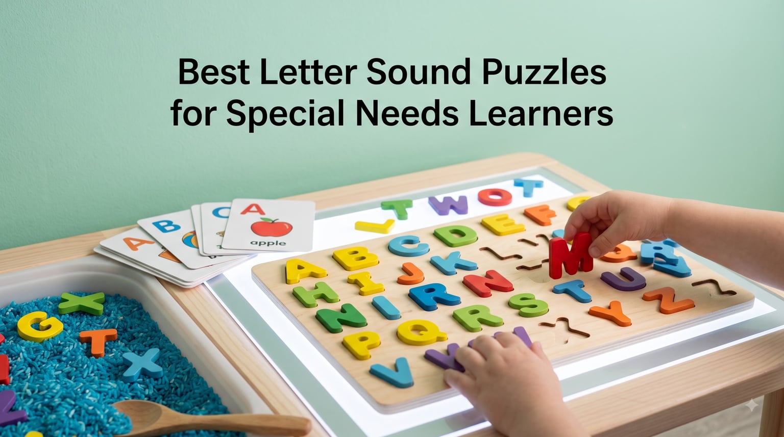 Best Letter Sound Puzzles for Special Needs Learners