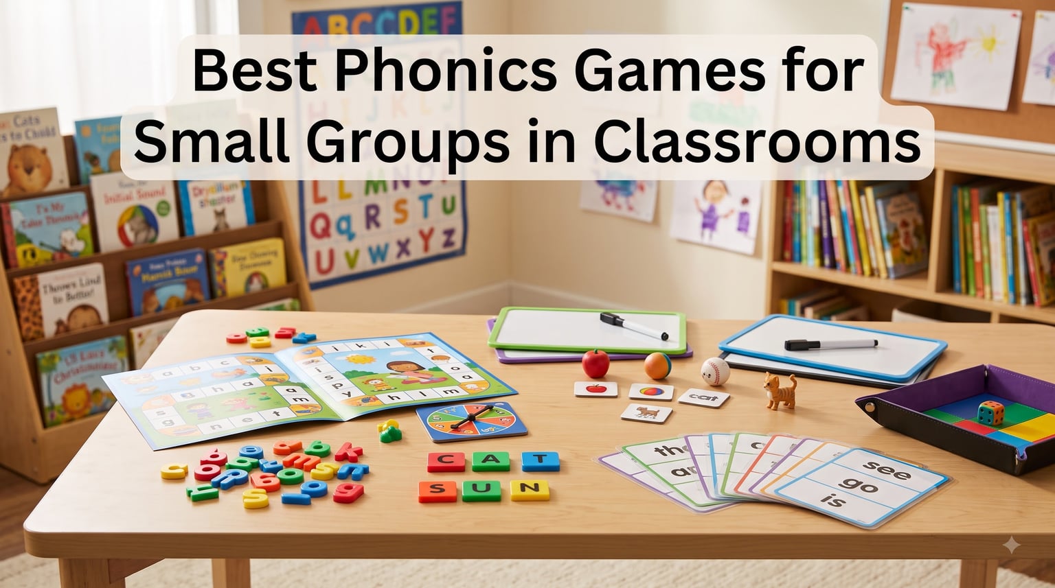 Best Phonics Games for Small Groups in Classrooms