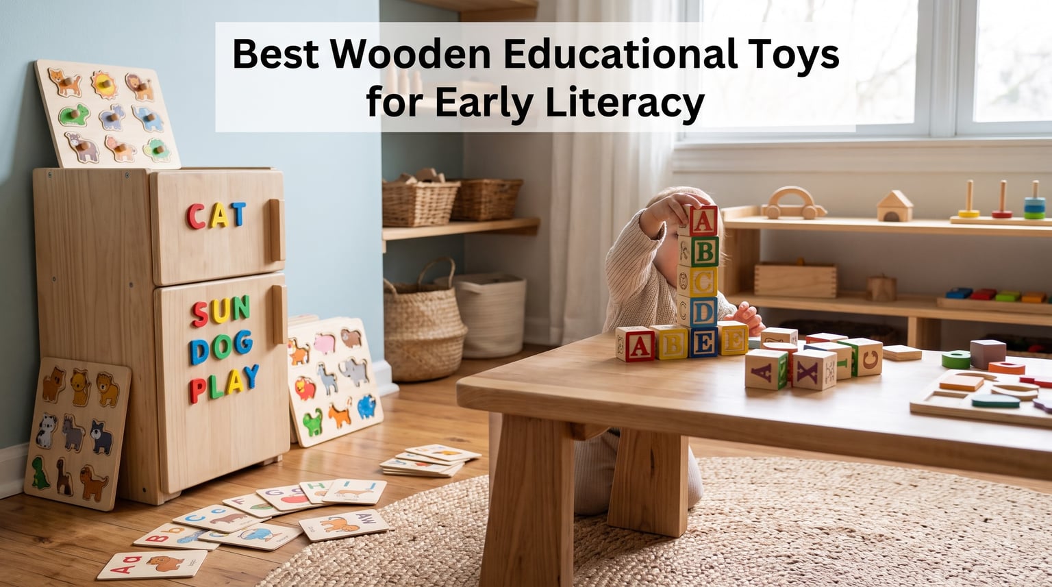 Best Wooden Educational Toys for Early Literacy
