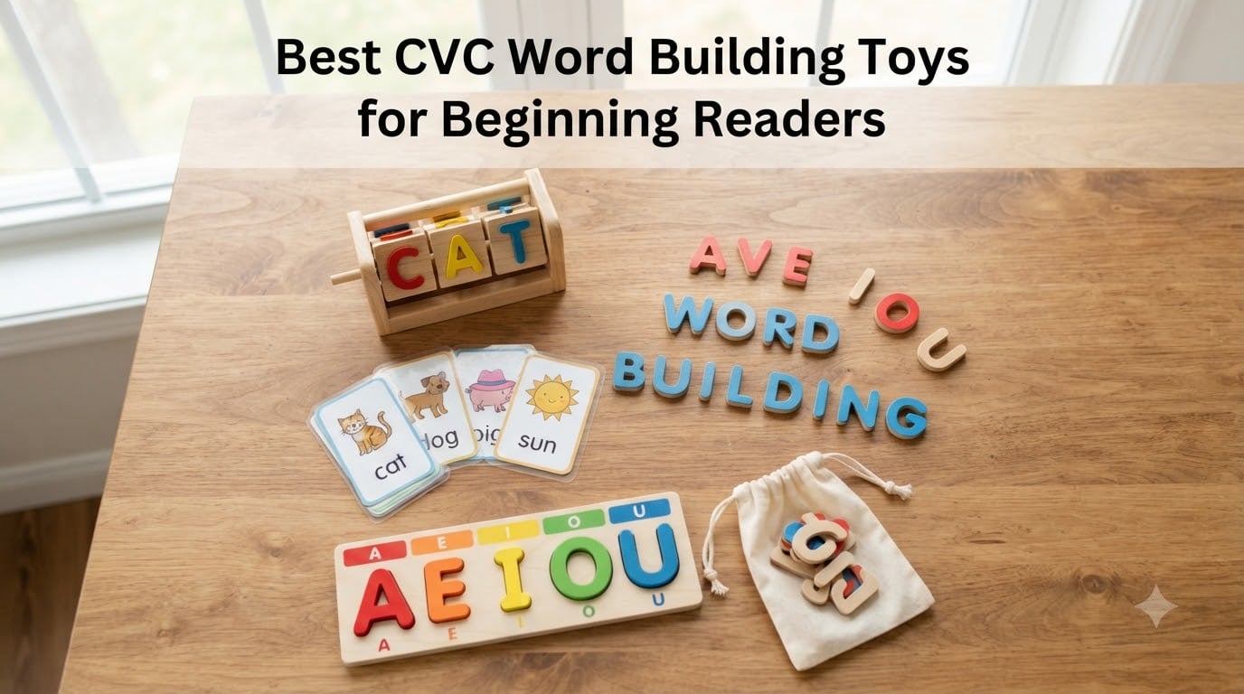 Best CVC Word Building Toys for Beginning Readers