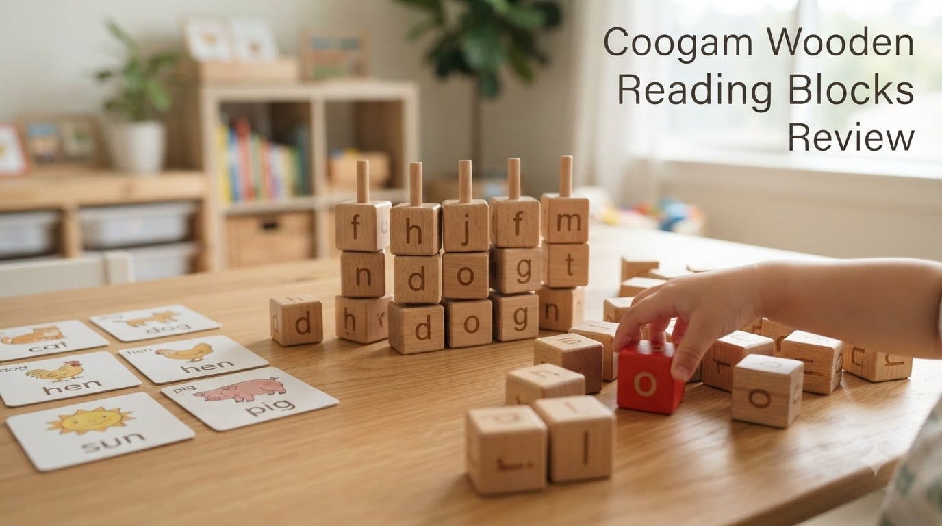 Coogam Wooden Reading Blocks Review