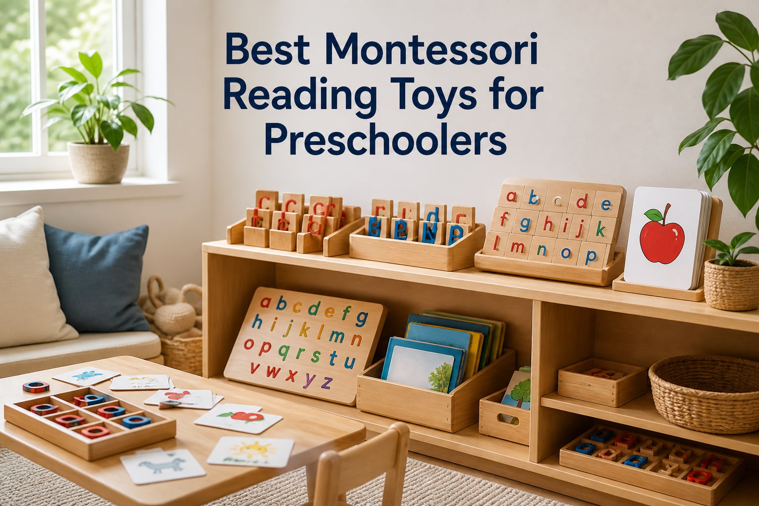 Best Montessori Reading Toys for Preschoolers