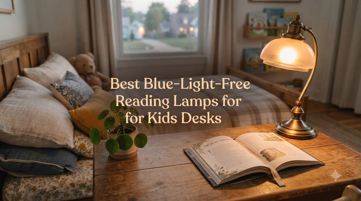 Best Blue-Light-Free Reading Lamps for Kids Desks