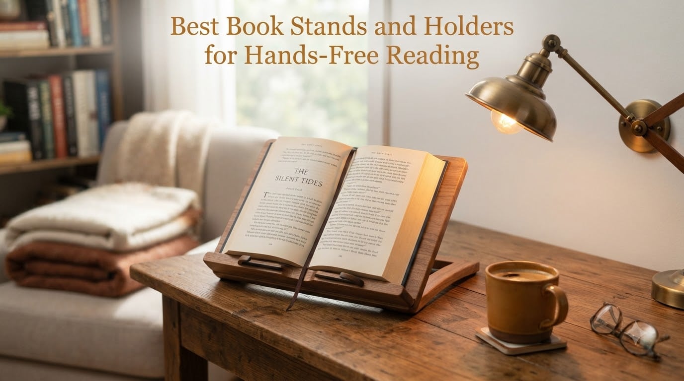 Best Book Stands and Holders for Hands-Free Reading